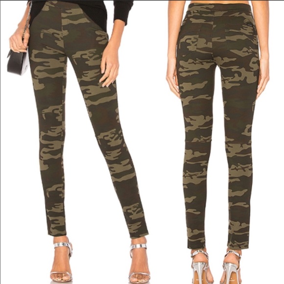 Sanctuary Pants - SANCTUARY Grease Heritage Camouflage Ponte Legging